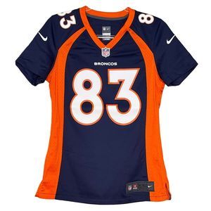 Denver Broncos Welker Nike Womens Jersey Blue Size S